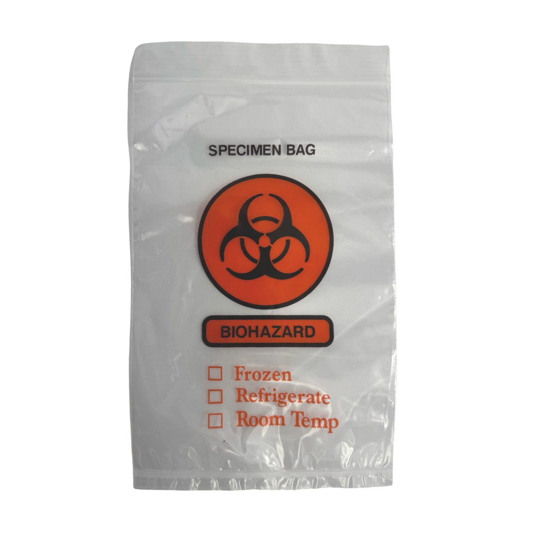 Biohazard Bag (w/ absorbent cloth)