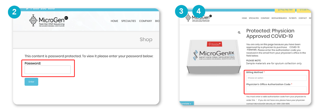 COVID-19 Physician How to Order