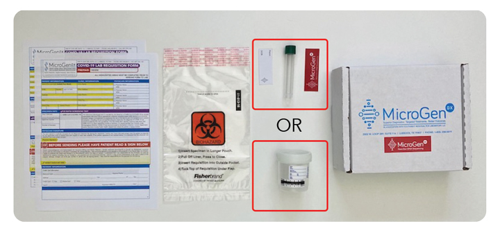 COVID 19 Sample Instructions
