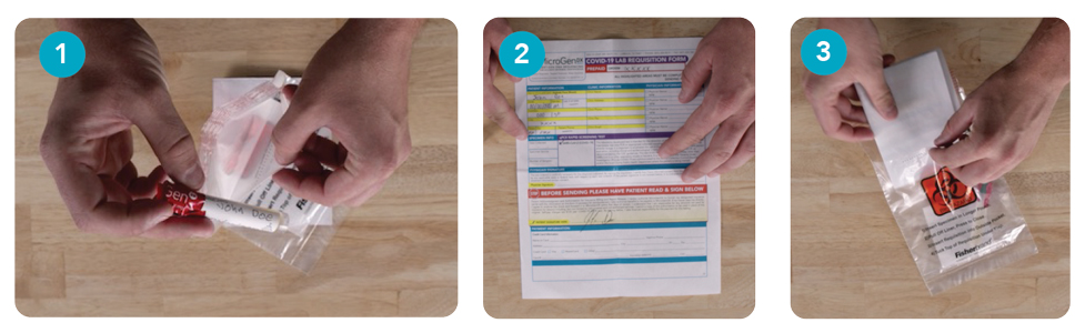 COVID 19 Sample Instructions