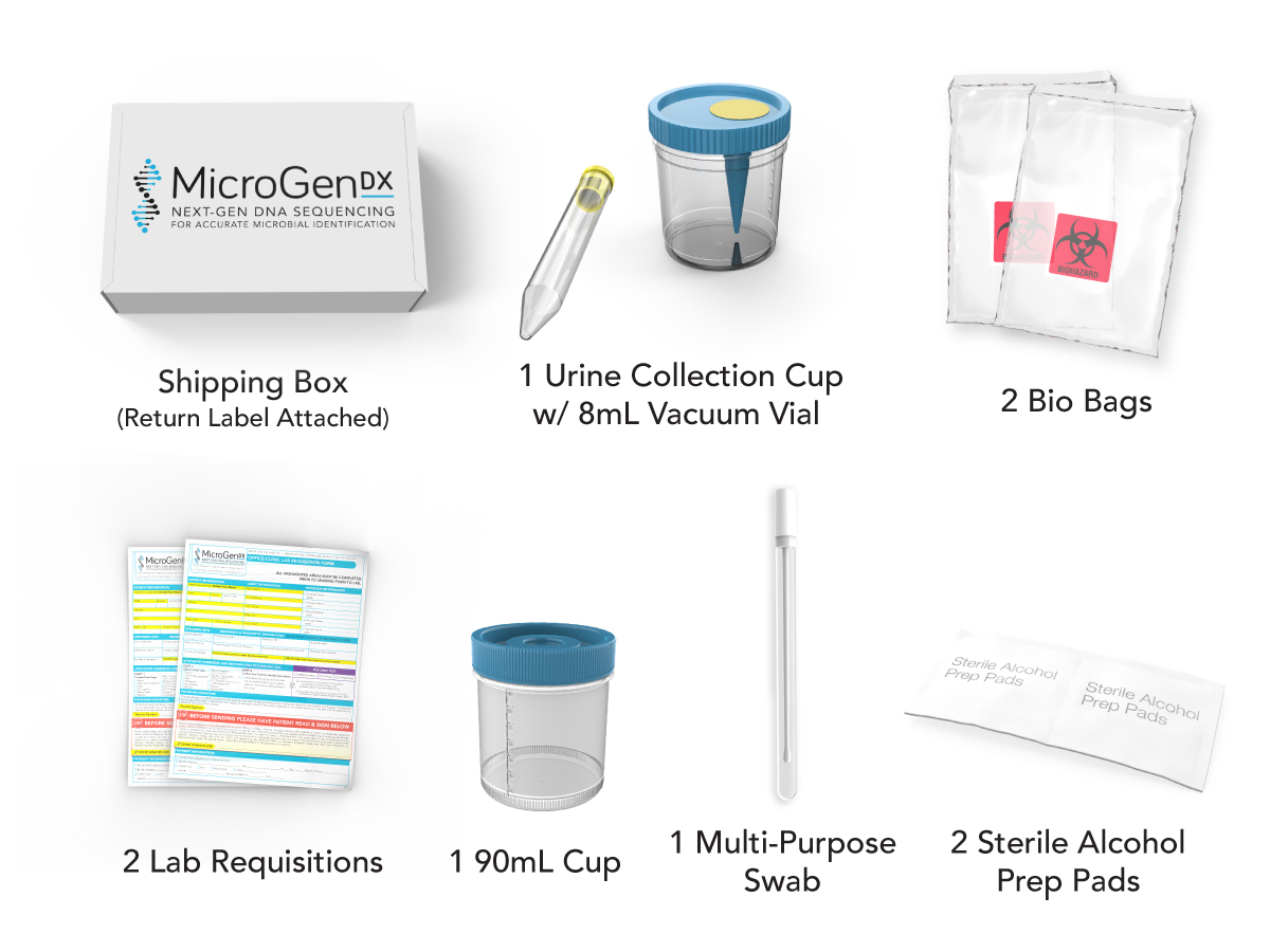 prostate kit contents