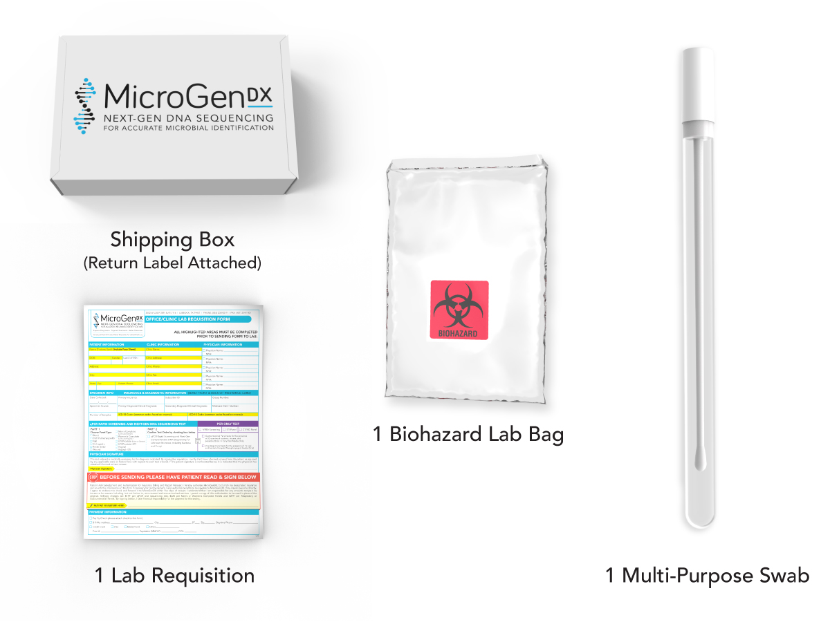 prostate kit contents