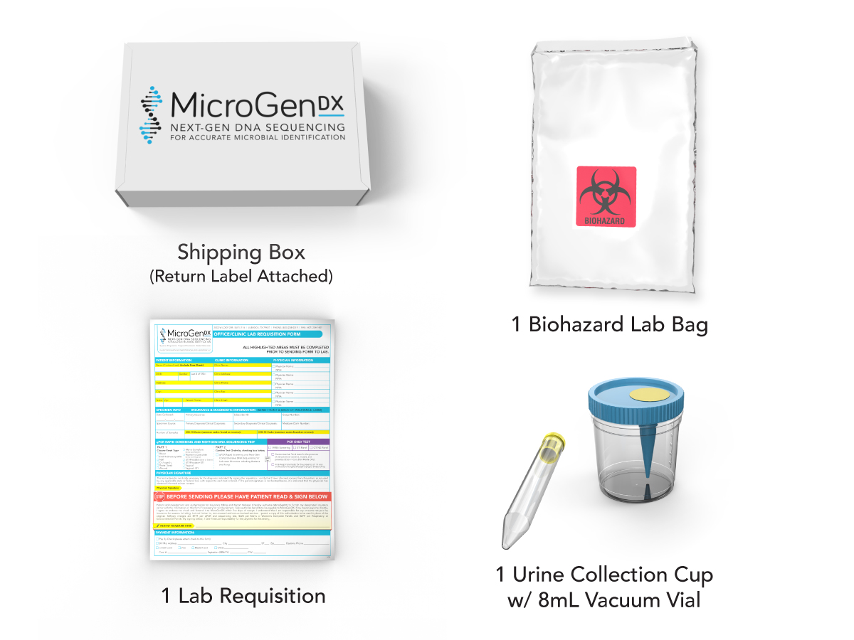 prostate kit contents